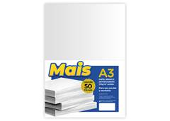 PAPEL 120G/M2  A3 C/50F BRANCO