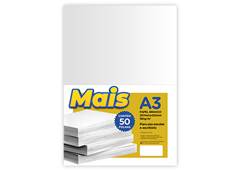 PAPEL 120G/M2  A3 C/50F BRANCO