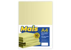 PAPEL 75G/M2  A4 C/50F AMARELO