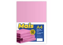 PAPEL 75G/M2  A4 C/50F ROSA CLARO