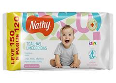 TOALHA UMEDEC NATHY C/150
