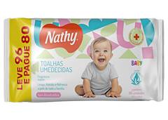TOALHA UMEDEC NATHY C/96