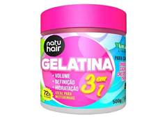 GELATINA NATU HAIR 500G 3EM1