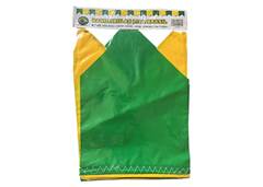 BANDEIRA COPA 17X22 C/20 PLAST ES BRASIL