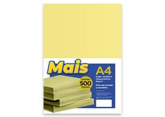 PAPEL 80G/M2  A4 C/500F AMARELO