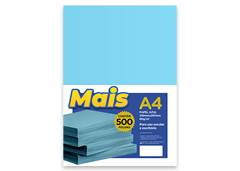 PAPEL 80G/M2  A4 C/500F AZUL CLARO 003