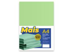 PAPEL 80G/M2  A4 C/500F VERDE
