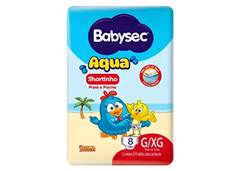 FR BABYSEC SHORTINHO AQUA G/XG C/8