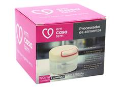 PROCESSADOR MANUAL170ML 2 LAMINAS INOX