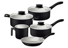 CONJ PANELA 5PCS ALUM LINZ PRETO