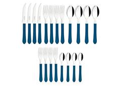 FAQUEIRO INOX 20PCS LEME AZUL(POTE)118