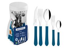 FAQUEIRO INOX 20PCS LEME AZUL(POTE)118