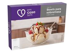 BOWL P/ SOBREMESSA EM VIDRO 260ML C/6
