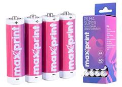 PILHA AA SUPER MAXPRINT PAL C/40