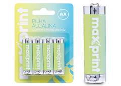 PILHA MAXPRINT AA ALCALINA C/4