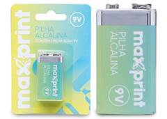 BAT MAXPRINT ALCALINA 9V C/1