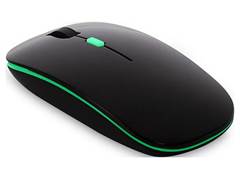 MOUSE CROMA S/FIO 2.4G 1600DPI PT