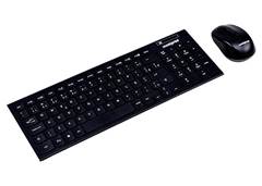 TECLADO+MOUSE S/FIO CW1001 PRETO