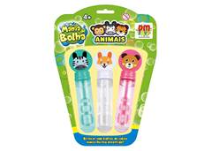 LANCADOR MANIA DE BOLHA TUBO ANIMAIS C/3