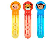 LANCADOR MANIA DE BOLHA TUBO ANIMAIS C/3