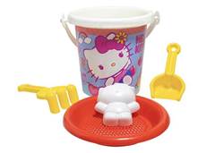 CONJ P/ PRAIA HELLO KITTY REDINHA