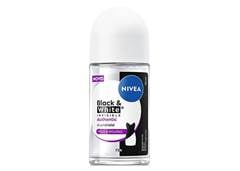 DESODORANTE ROLL-ON NIVEA 50ML B&W PELE E ROUPA