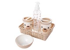CONJ HIGIENE DECOR MENINO 05 PLASUTIL
