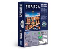 QUEBRA CABECA 500PCS POSTAIS MUNDO FRANC