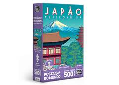 QUEBRA CABECA 500PCS POSTAIS MUNDO JAPÃO