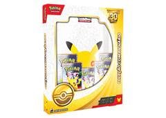 CARTAS POKEMON BOX COMEM 30 ANOS C/FICHA