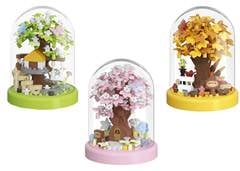 BRINQUEDO DE MONTAR FLORES CUPULA SORTID