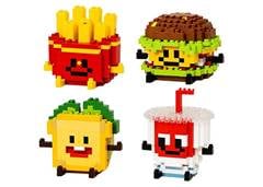 BRINQUEDO DE MONTAR LANCHES SORTIDO