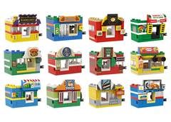 BRINQUEDO DE MONTAR MINI CIDADE SORTIDO