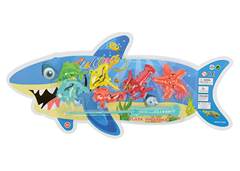 KIT PESCARIA TUBARAO 7PCS PI4979