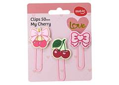 CLIPE LOVE CHERRY MOLIN 50MM C/3