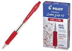 CANETA PILOT BPGP-10R-F VERMELHA