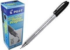 MARCADOR RETROPROJETOR 1MM PILOT PRETO