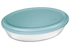 ASSADEIRA OVAL PEQ C/TP PL COL MARINE 6345