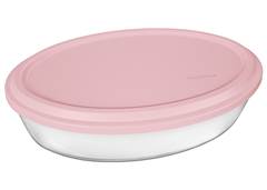 ASSADEIRA OVAL PEQ C/TP PL COL MARINE 6345