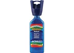 TINTA DIMENSIONAL AC GLITER 35ML AZUL