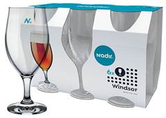 TACA P/CERVEJA WINDSOR C/6 330ML NADIR
