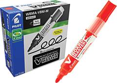 MARCADOR P/QUADRO BRANCO WBMA VERMELHO