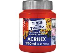 TINTA TECIDO 250ML VERMELHO FOGO 507 