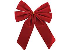 ENF ARV LACO VELUDO 22CM VERMELHO 