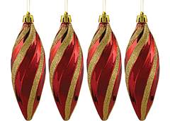 ENF ARV PINGENTE 13CM VERMELHO 