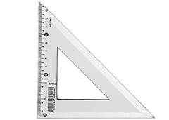 ESQUADRO 21CMX45 GRAU WALEU CRISTAL 