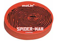 BORRACHA MOLIN SPIDER MAN OVAL C/20