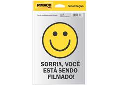 ADESIVO 14X19CM VC ESTA SENDO FILMADO C2