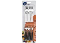 CONJ GARFO P/PETISCOS 12PCS INOX