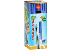 CANETA COMPACTOR 07 C/25 PRETA